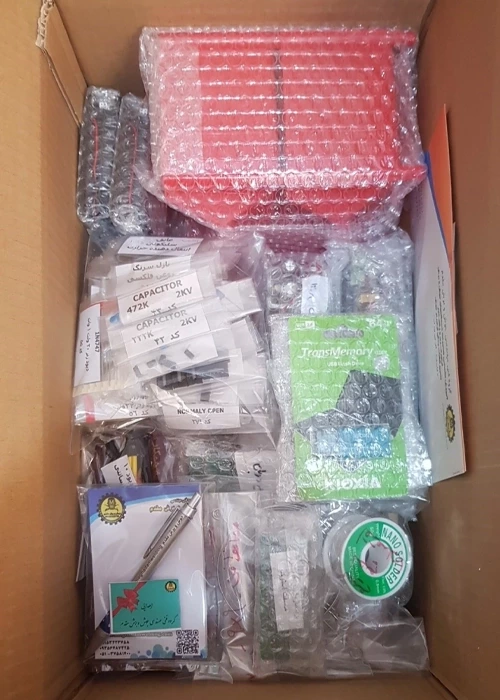 بسته بندی اصولی قطعات الکترونیکی