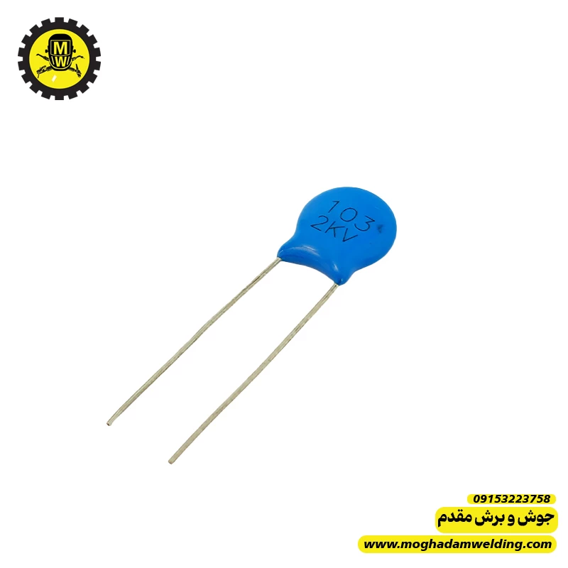 خازن سرامیکی 103m 2kv (خازن اسنابر)