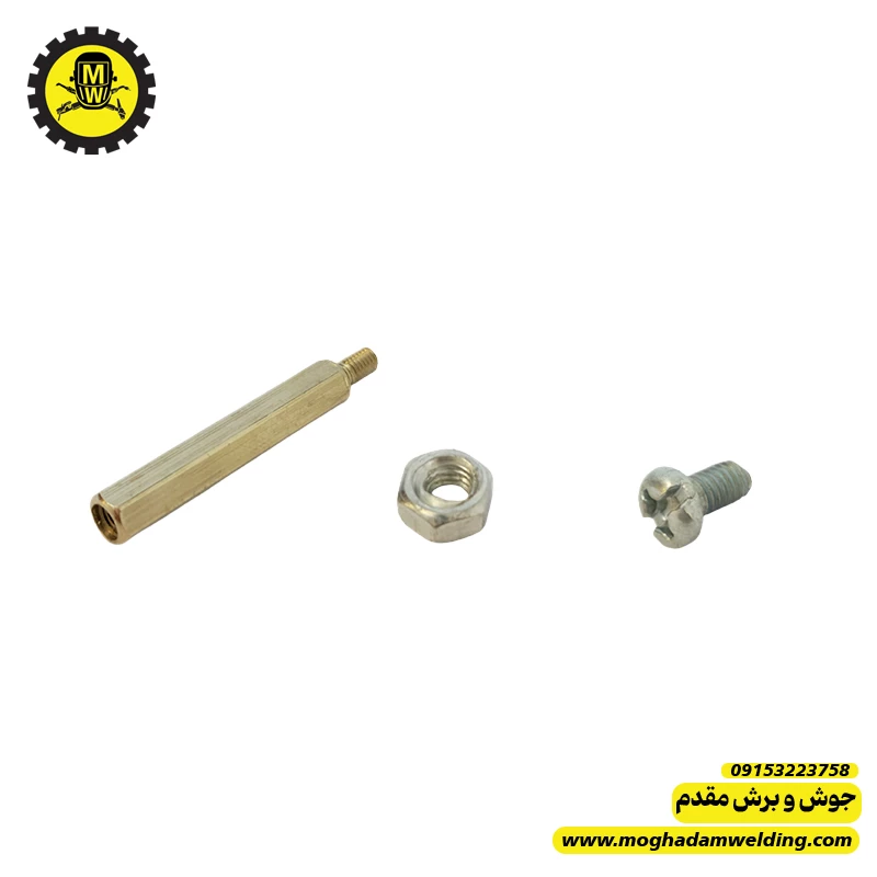 اسپیسر 3 سانتی متری  به همراه پیچ و مهره