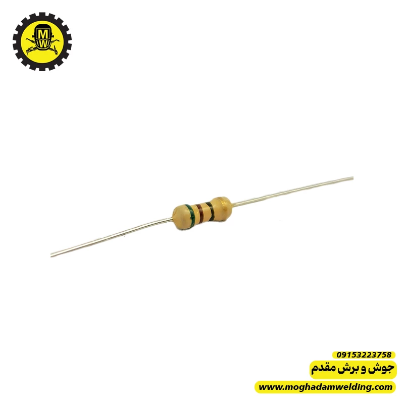 مقاومت کربنی 51 اهم 0.25 وات