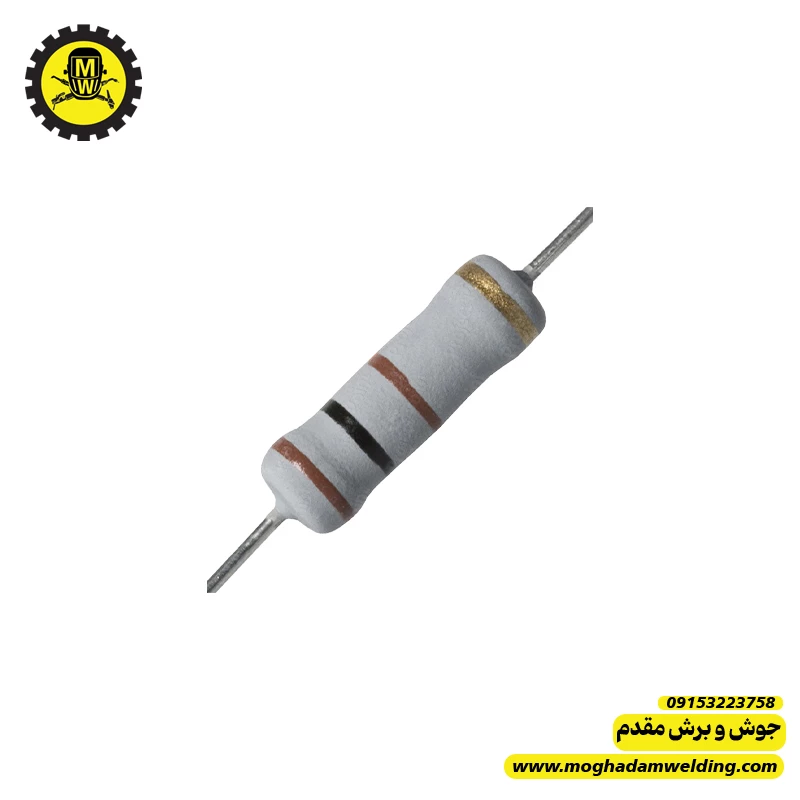 مقاومت کربنی 100 اهم 2 وات 