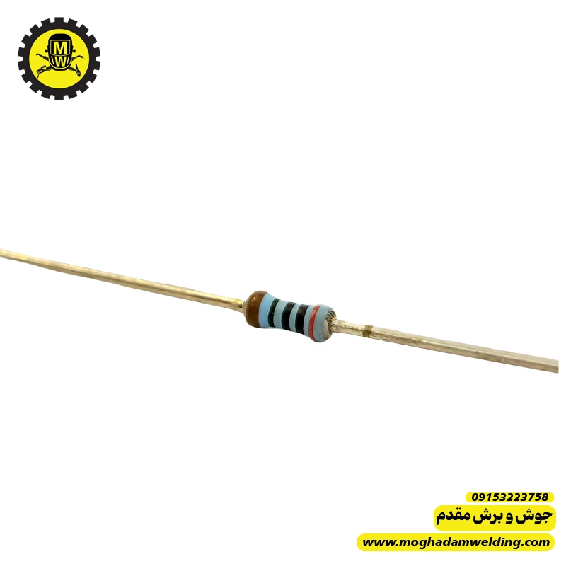 مقاومت کربنی 200 اهم 1/8 وات   