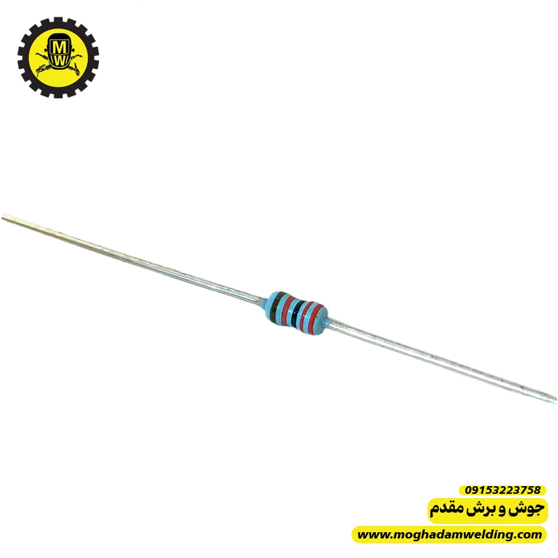 مقاومت کربنی 3 کیلو اهم 1/8 وات   