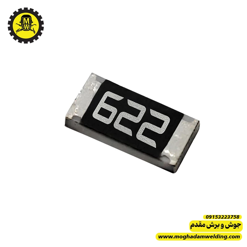 مقاومت 6.2 کیلو اهم SMD سایز 1206