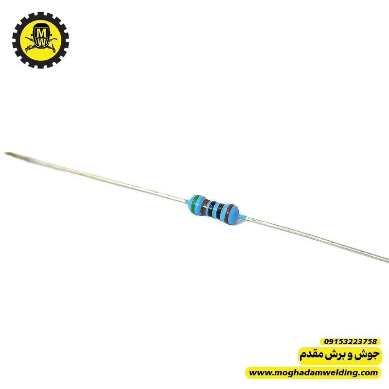 مقاومت کربنی 510 اهم 0.25 وات 1 درصد خطا