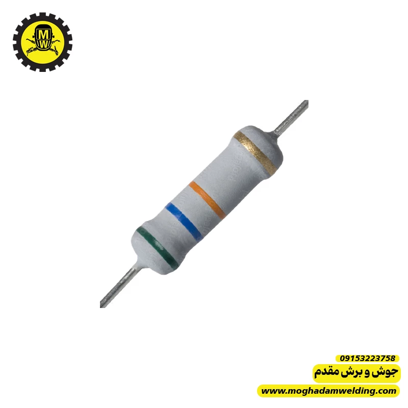 مقاومت کربنی 56 کیلو اهم 2 وات
