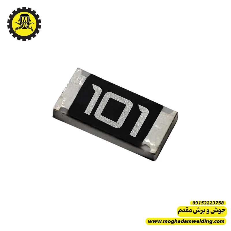 مقاومت 100 اهم SMD سایز 1206