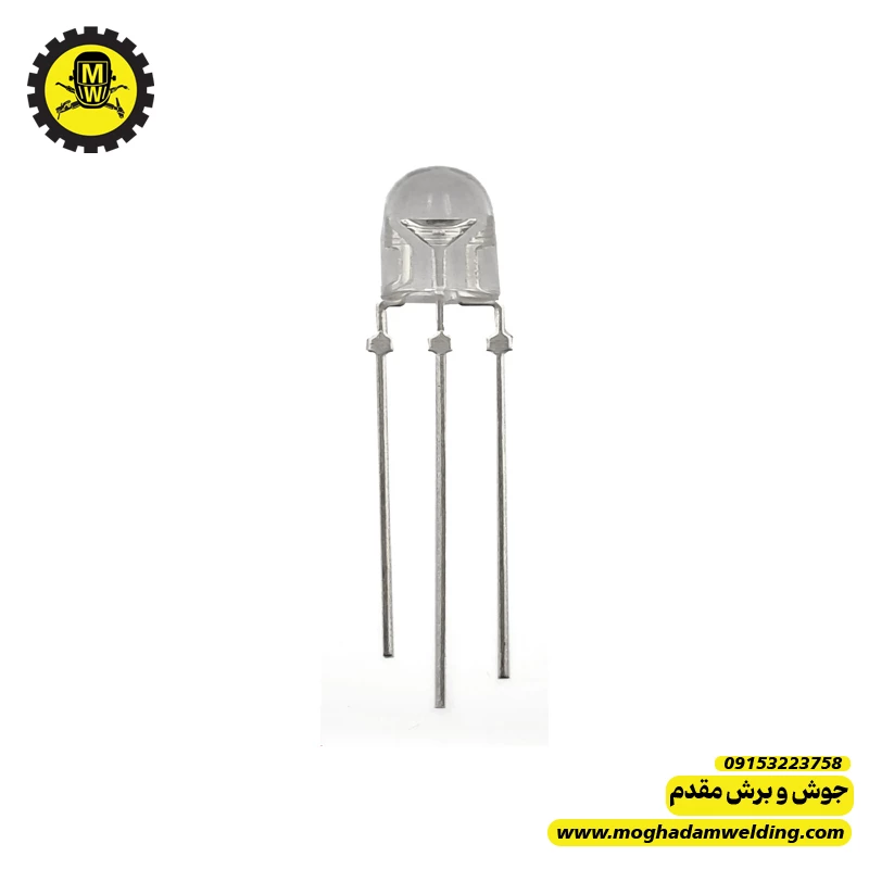 ال ای دی دو رنگ سبز و قرمز 5 میلی متر