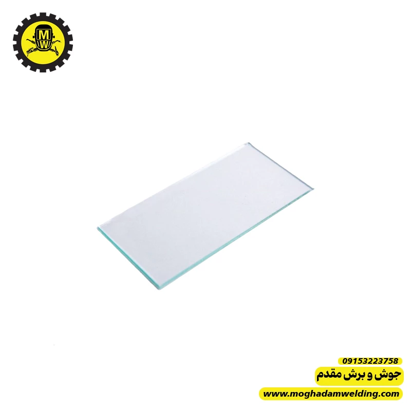 شیشه سفید ماسک جوشکاری