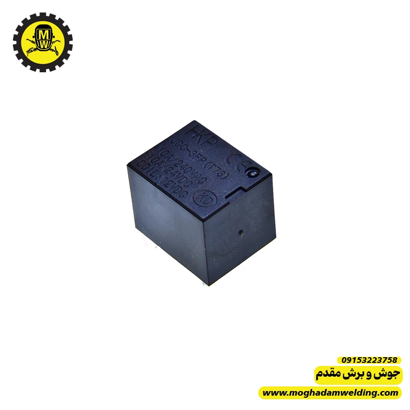 رله ۲۴ ولت 10 آمپر 5 پایه 