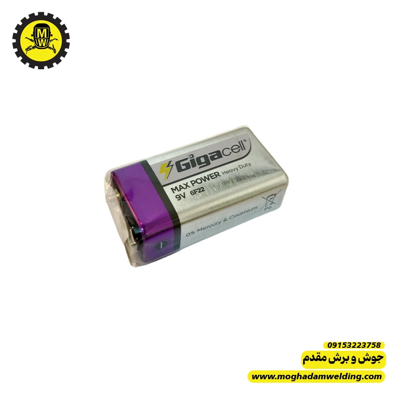 باطری 9 ولت کتابی