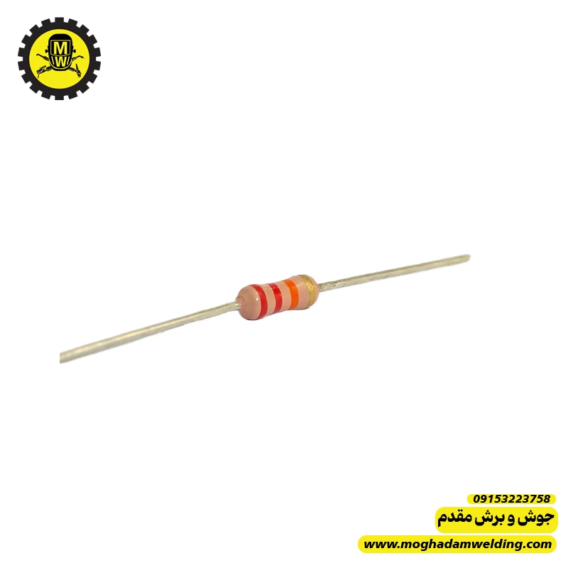مقاومت کربنی 22 کیلو اهم 0.25 وات  