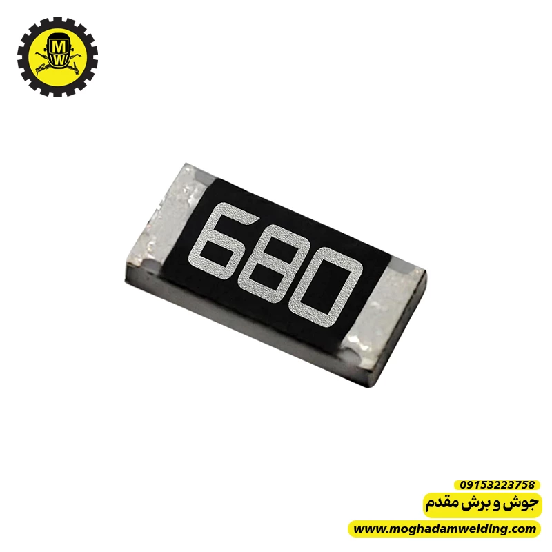 مقاومت 68 اهم SMD سایز 1206   
