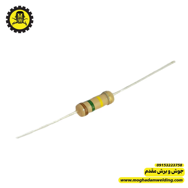 مقاومت کربنی 150 کیلو اهم 2 وات 