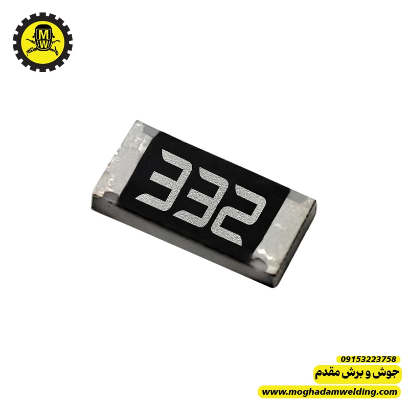 مقاومت 3.3 کیلو اهم SMD سایز 1206