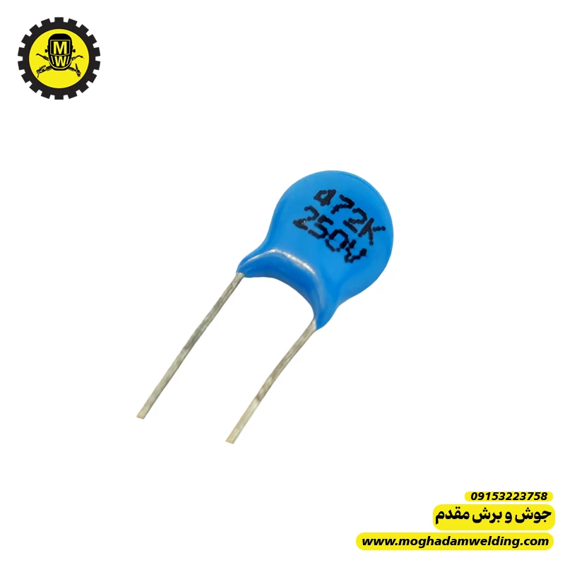 خازن سرامیکی 4.7 نانوفاراد 250 ولت