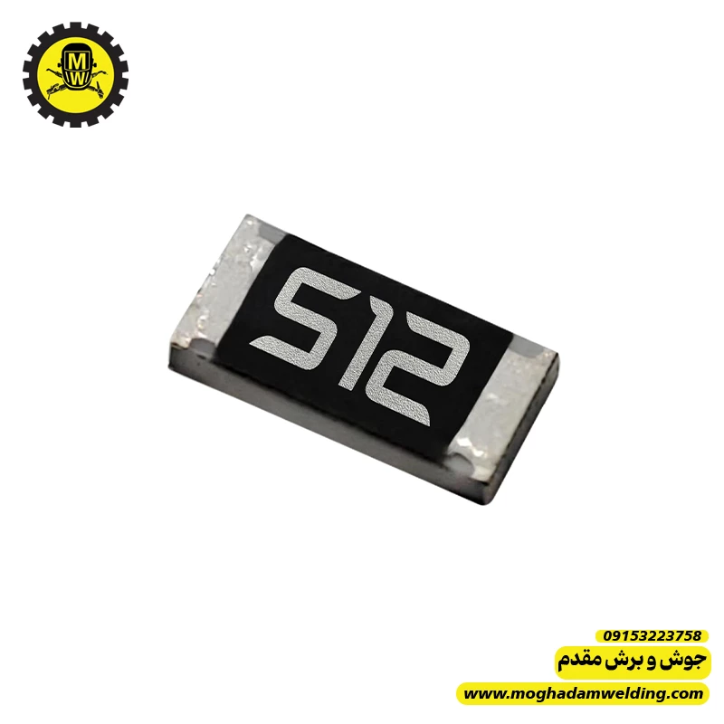 مقاومت 5.1 کیلو اهم SMD سایز 1206