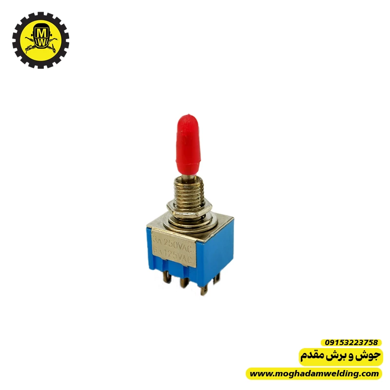 کلید آرگون - الکترود شش پایه فلزی 