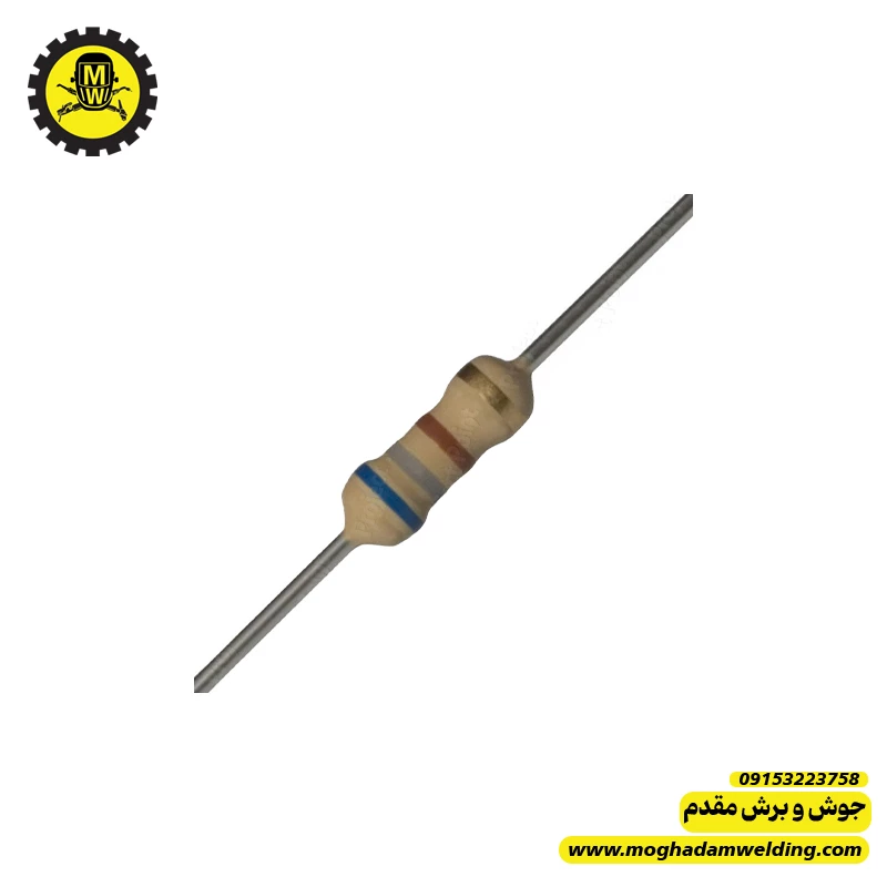 مقاومت کربنی 680 اهم 0.25 وات   
