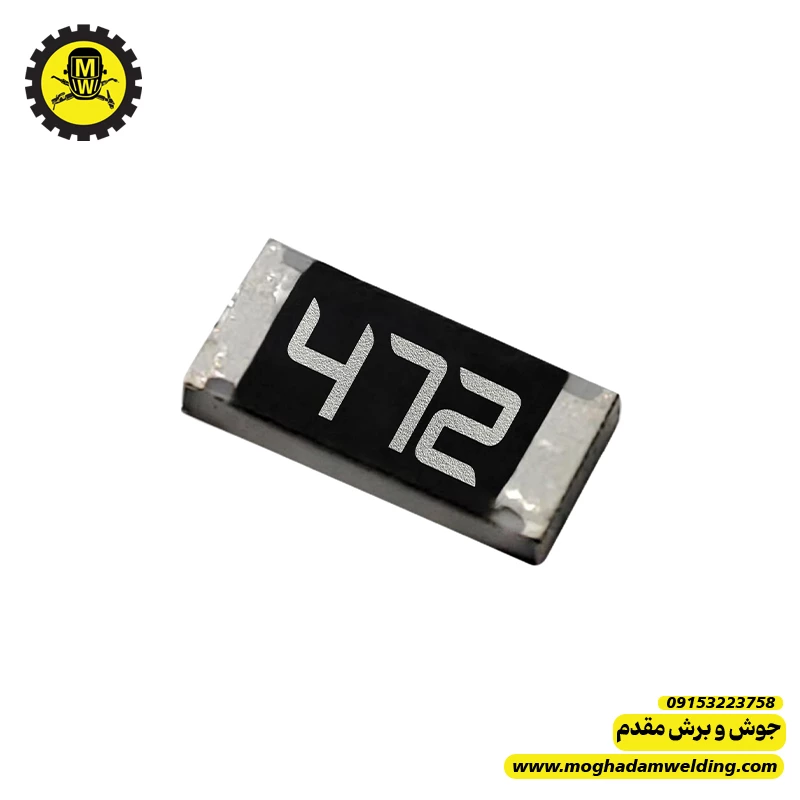 مقاومت 4.7 کیلو اهم SMD سایز 1206   