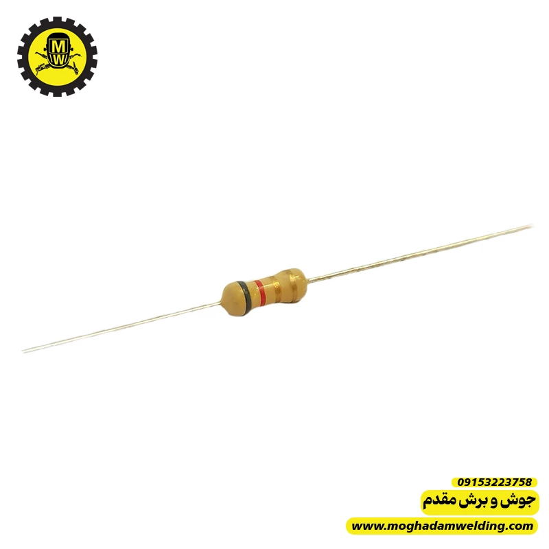 مقاومت کربنی 8.2 اهم 0.25 وات 