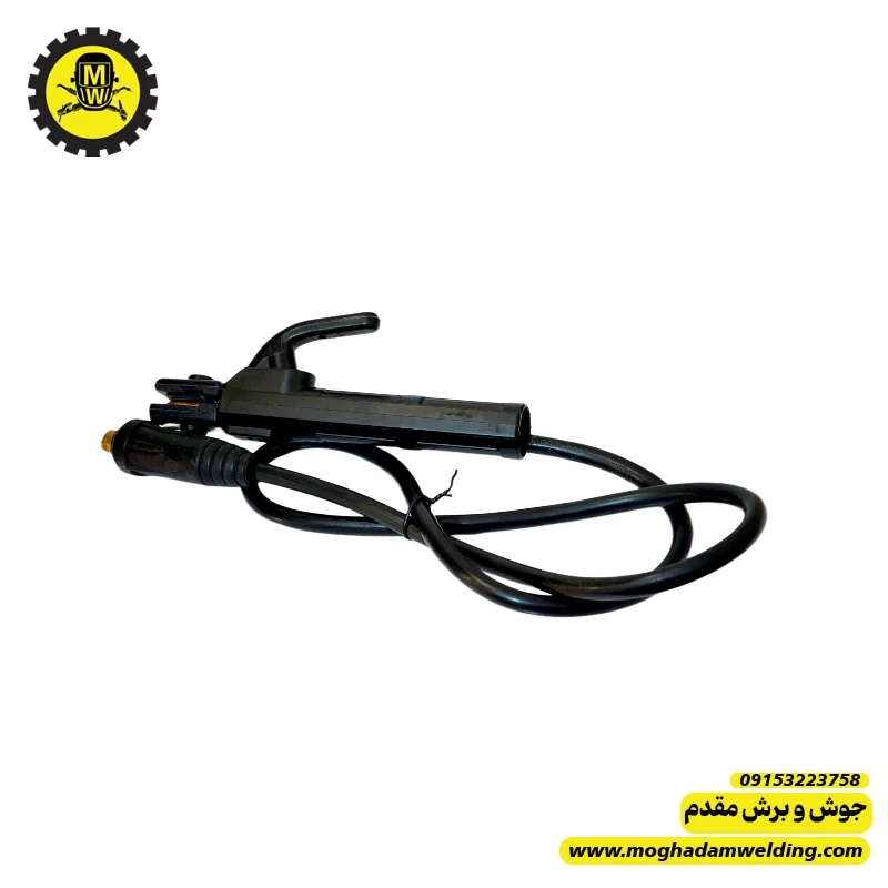 کابل به همراه انبر جوش و کانکتور50 نری آماده