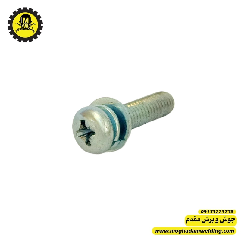 پیچ نگهدارنده ستون تفلنی به بدنه آلومینیومی
