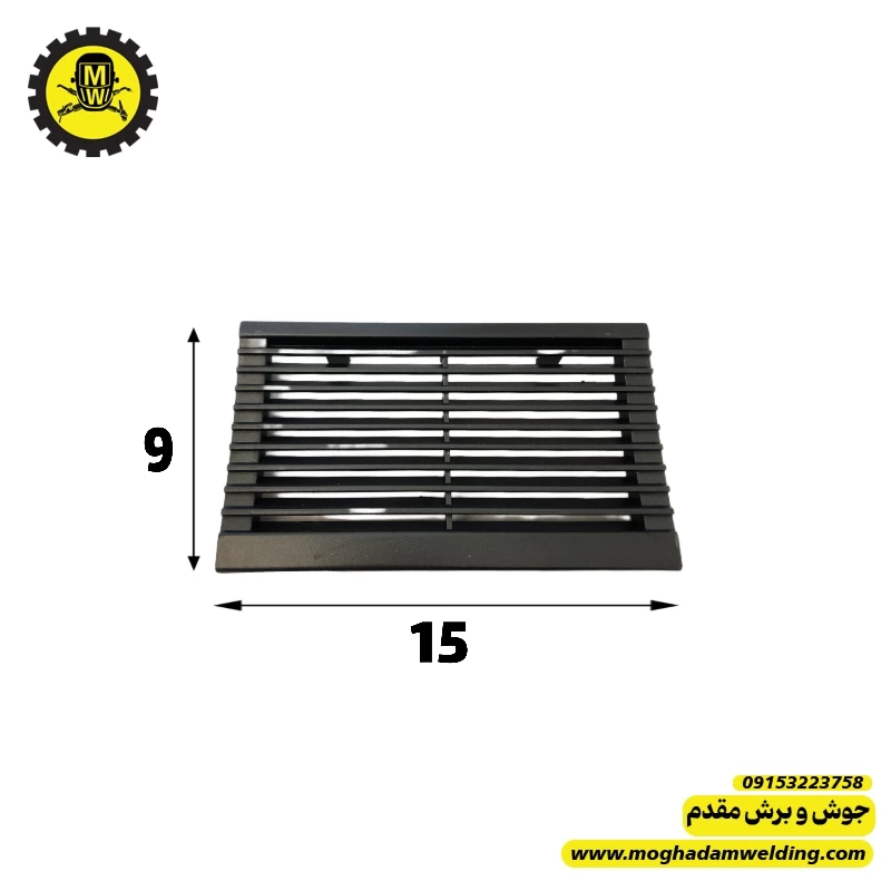 پنل پلاستیکی جلوی دستگاه جوش