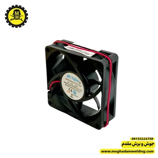 فن 24 ولت 7*7 قطر 2.5 با تعداد دور 5300 برند راندا