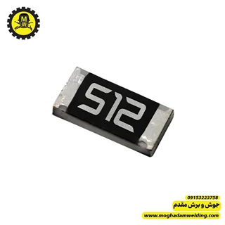 مقاومت 5.1 کیلو اهم SMD سایز 1206