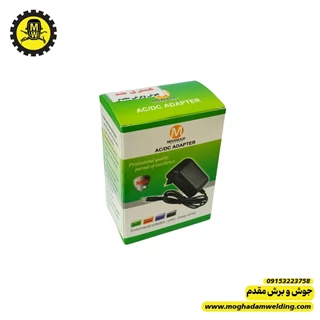 منبع تغذیه 24 ولت 1 آمپر  قاب پلاستیکی تست شده 