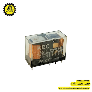 رله ۱۲ ولت ۱۶ آمپر برند امرون 