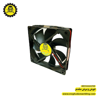 فن 24 ولت 12*12 قطر 2.5 بلبرینگی 4500 دور 