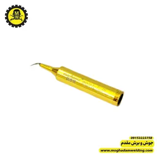 سر هویه سر کج هویه گرداک مدل 952 طلایی رنگ نمای روبرو برند MECHANIC