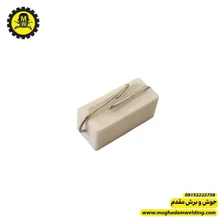 مقاومت آجری 1 کیلو اهم 5 وات سفید رنگ نمای پشت برند MULTICOMP