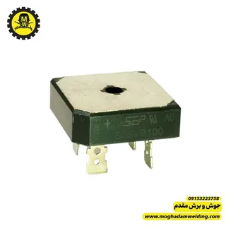 پل دیود S35VB100 پلاستیکی نمای بالا برند SEP
