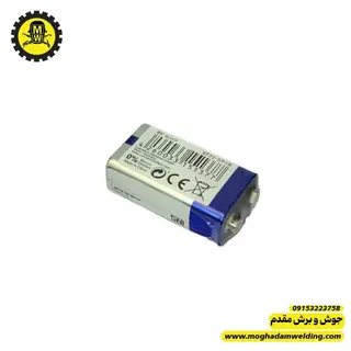 باطری 9 ولت کتابی برای مولتی تستر  برند CAMELION اطلاعات پشت باتری
