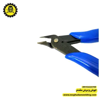 کف چین آبی رنگ  برند dtec مدل 170 قسمت حک شدگی نوک کف چین