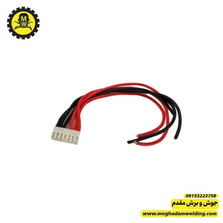 سوکت ۷ پین اماده  با سیم سایز 2.5 نمای روبرو 