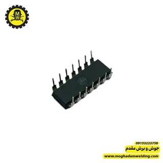 آی سی مقایسه گر TC4001 نمای زیر و پایه ها
