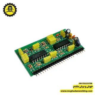 برد کنترل دستگاه جوش ای جی بی تی 200 امپر سه برد نمای روبرو