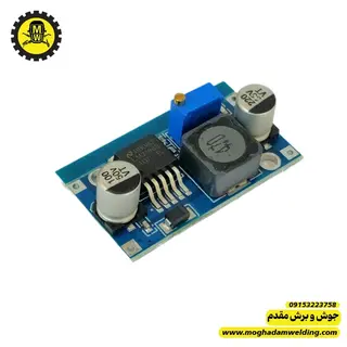 ماژول مبدل کاهنده  LM2596 نمای روبرو 