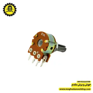 ولوم 1 کیلو اهم B102 سه پایه فلزی نمای پشت برند WLHD