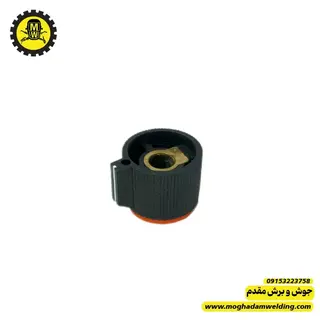 سر ولوم پلاستیکی رنگی پیچ دار نمای زیر سر ولوم