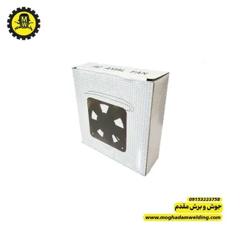 فن 220 ولت AC سایز 15*15 بدنه فلزی نمای کارتن فن