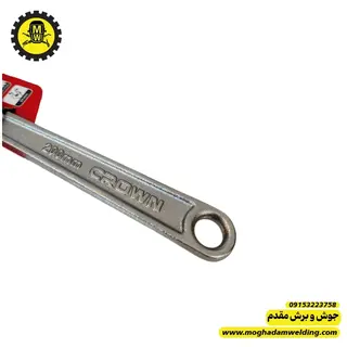 آچار فرانسه 8 اینچ کرون مدل CNA08 نمای دسته