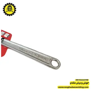 آچار فرانسه10 اینچ کرون مدل CNA10 نمای روبرو 