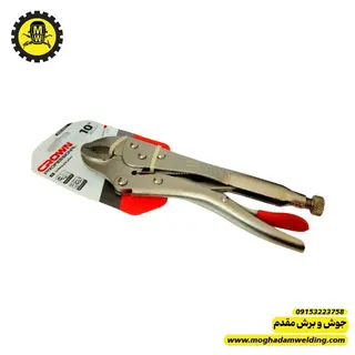 انبر قفلی 10 اینچ آمریکایی کرون مدل GRB10 نمای روبرو 