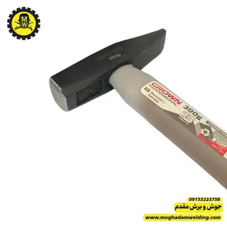 چکش میخ کش 250 گرمی دسته فایبر گلس کرون نمای نزدیک 