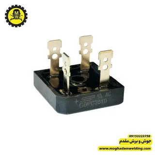 پل دیود S35VB100 فلزی ارجینال نمای نمای روبرو